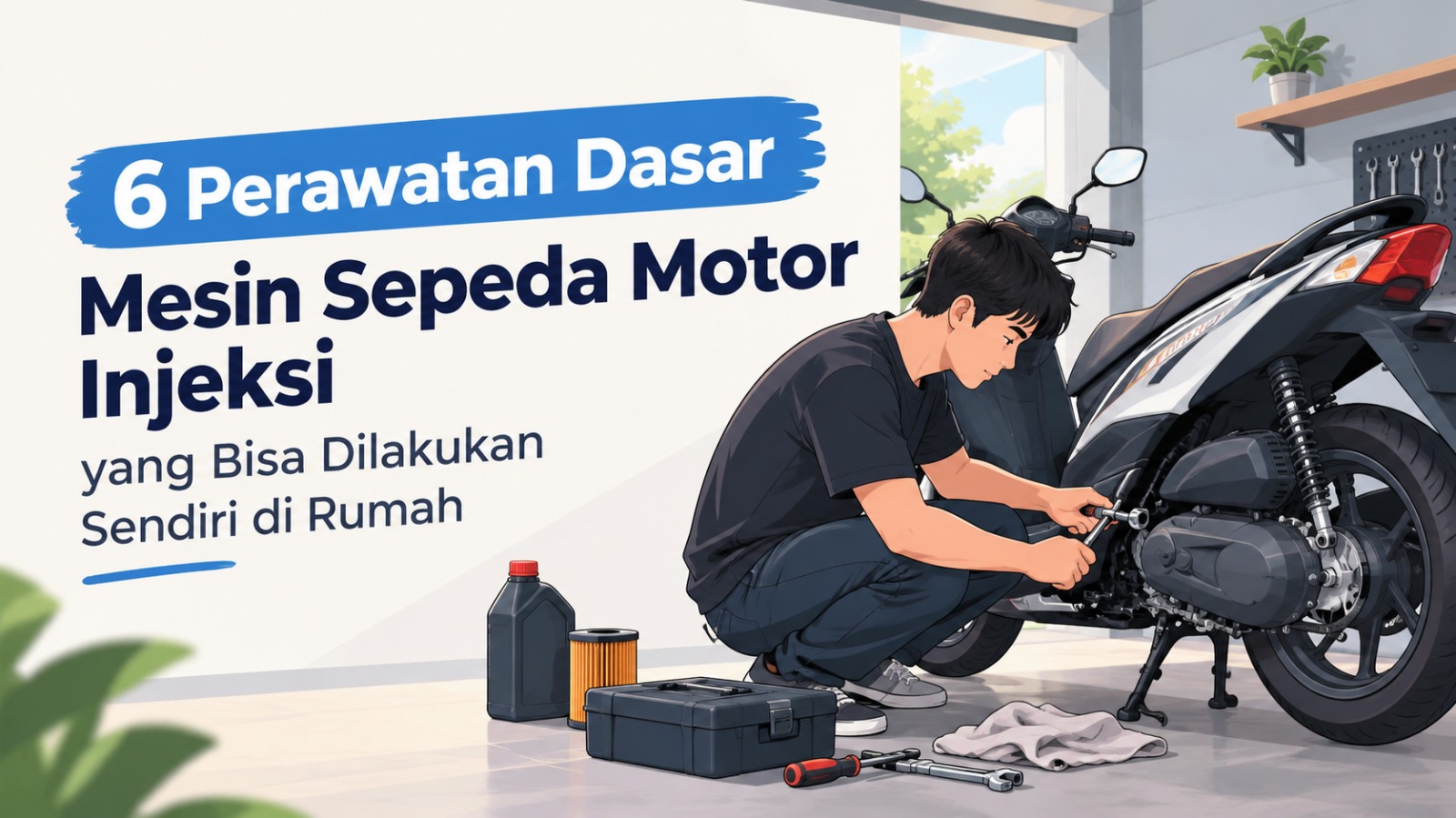 perawatan dasar motor
